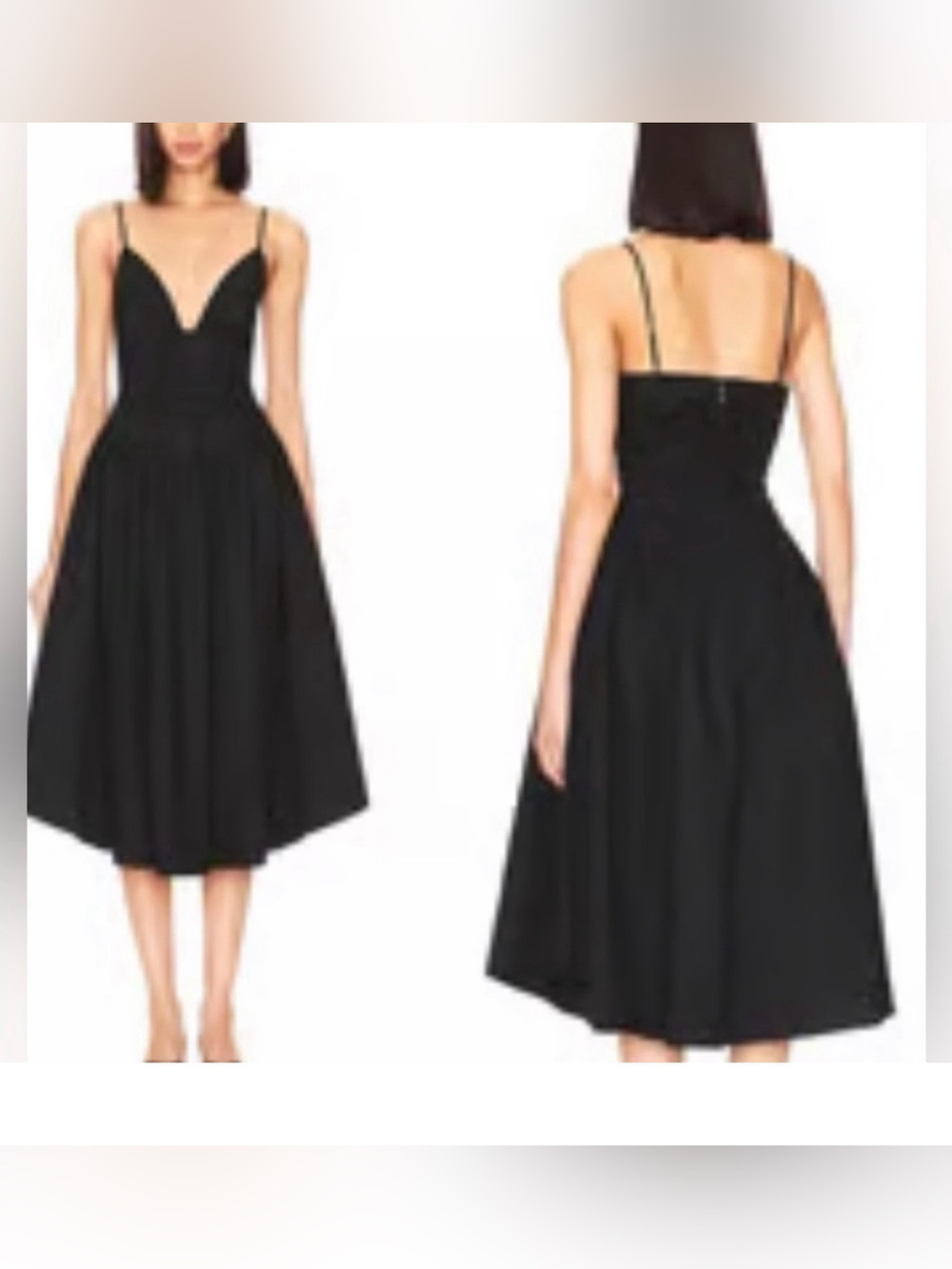 NBD Hela Midi Dress Womens
Ruched Cotton Sleeveless.